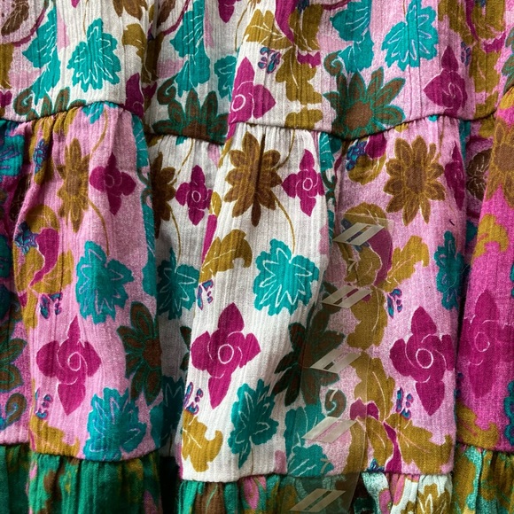 NWT DKNY Jeans boho inspired mini skirt size 7 - Picture 6 of 7